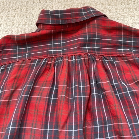 Denim & Supply Ralph Lauren Women’s Plaid RL Utility Shirt Buttondown Size Small - Picture 6 of 11